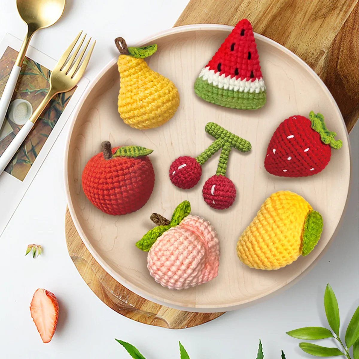Food & Fruit Crochet Kits