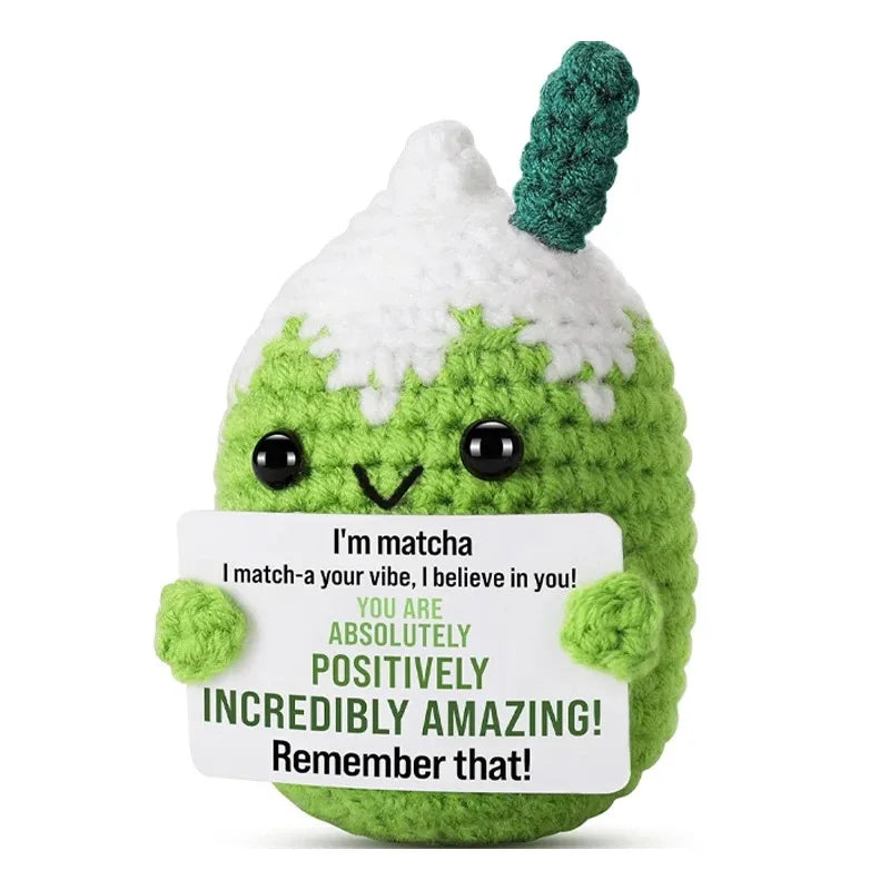 Handmade Crochet Animal, Fruit & Plant Ornament – Positive Energy Finished Crochet Gift